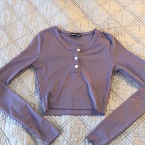 Purple SHEIN long sleeve